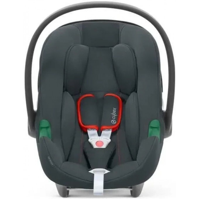 Cybex Balios S Lux 3 in 1 stroller Stone Grey carrycot Ocean Blue car seat Aton B2 i-Size Steel Grey