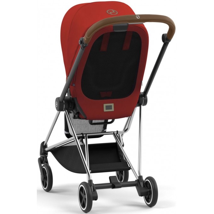 Stroller Cybex Mios Autumn Gold 4.0 chassis Chrome Brown