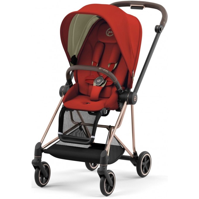 Stroller Cybex Mios 4.0 Autumn Gold chassis Rosegold