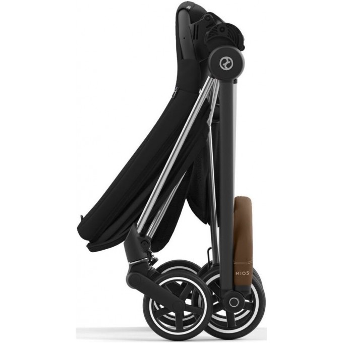 Прогулянкова коляска Cybex Mios 4.0 Sepia Black шасі Chrome Brown
