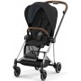Прогулочная коляска Cybex Mios 4.0 Sepia Black шасси Chrome Brown