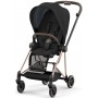 Stroller Cybex Mios 4.0 Onyx Black chassis Rosegold