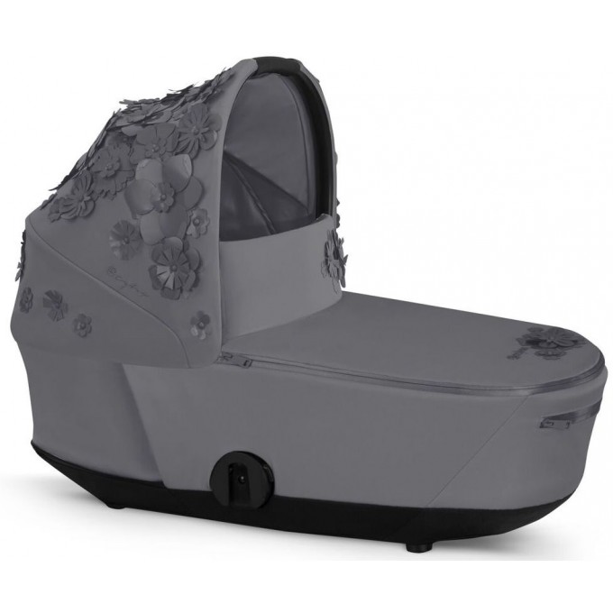 Stroller Cybex Mios 4.0 2 in 1 Simply Flowers Grey chassis matt black