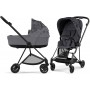 Stroller Cybex Mios 4.0 2 in 1 Simply Flowers Grey chassis matt black