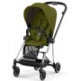 Прогулочная коляска Cybex Mios 4.0 Khaki Green шасси Chrome Black