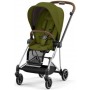 Прогулочная коляска Cybex Mios 4.0 Khaki Green шасси Chrome Brown
