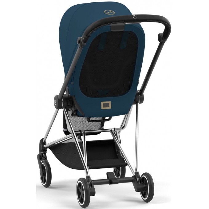 Stroller Cybex Mios 4.0 Mountain Blue chassis Chrome Black