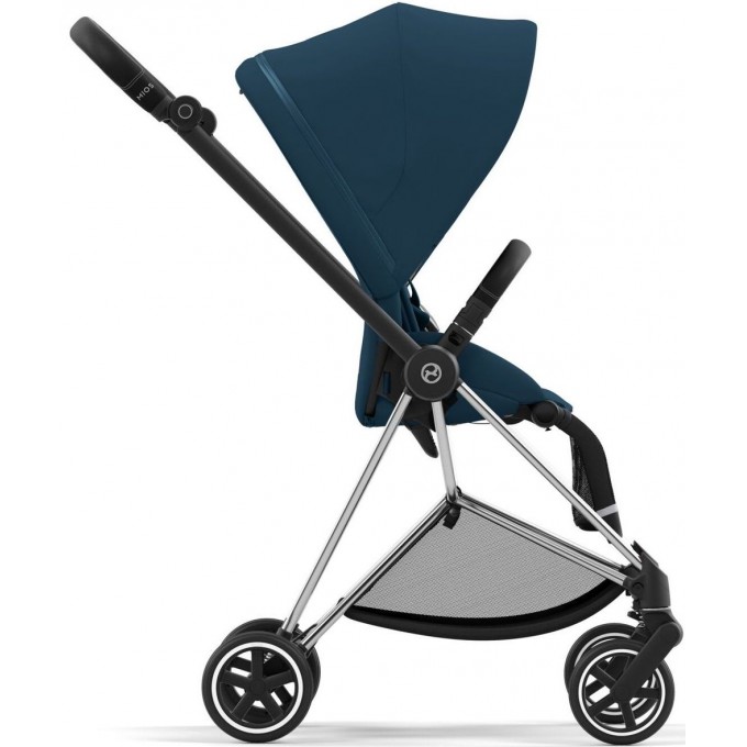 Stroller Cybex Mios 4.0 Mountain Blue chassis Chrome Black