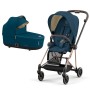 Коляска Cybex Mios 4.0 2 в 1 Mountain Blue шасси Rosegold