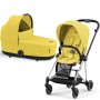 Cybex Mios 4.0 коляска 2 в 1 Mustard Yellow шасси Chrome Black