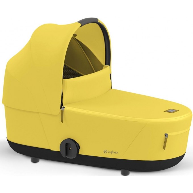 Cybex Mios 4.0 stroller 2 in 1 Mustard Yellow chassis Matt Black