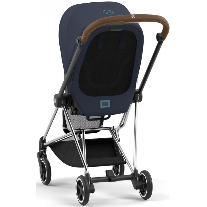 Stroller Cybex Mios 4.0 Nautical Blue chassis Chrome Brown