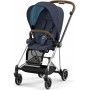 Stroller Cybex Mios 4.0 Dark Navy chassis Chrome Brown