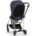 Stroller Cybex Mios 4.0 2 in 1 Nautical Blue chassis Rosegold