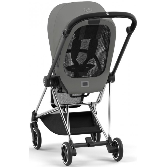 Cybex Mios 4.0 stroller 2 in 1 Soho Grey chassis Matt Black