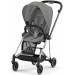 Cybex Mios 4.0 stroller 2 in 1 Mirage Grey chassis Chrome Black