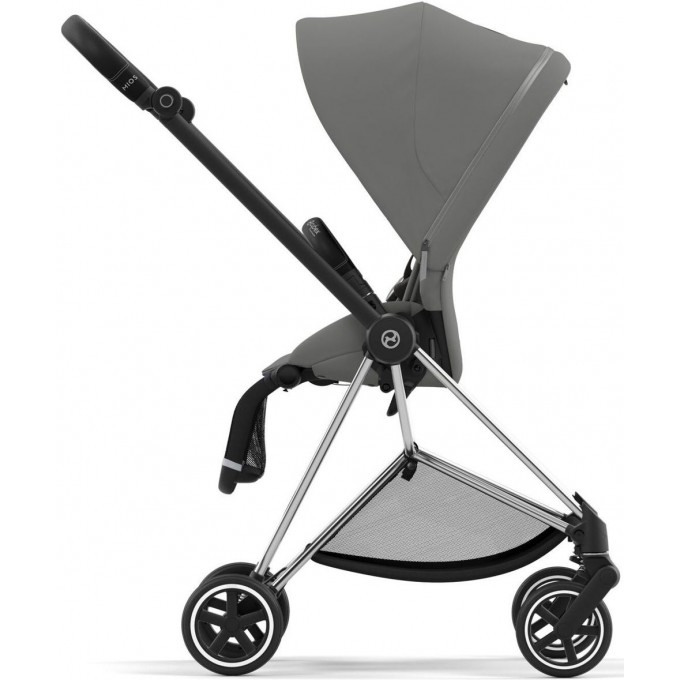 Stroller Cybex Mios 4.0 Pearl Grey chassis Chrome Black
