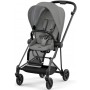 Прогулочная коляска Cybex Mios 4.0 Mirage Grey шасси Matt Black