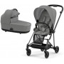 Cybex Mios 4.0 stroller 2 in 1 Mirage Grey chassis Matt Black