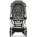 Cybex Mios 4.0 stroller 2 in 1 Mirage Grey chassis Rose Gold
