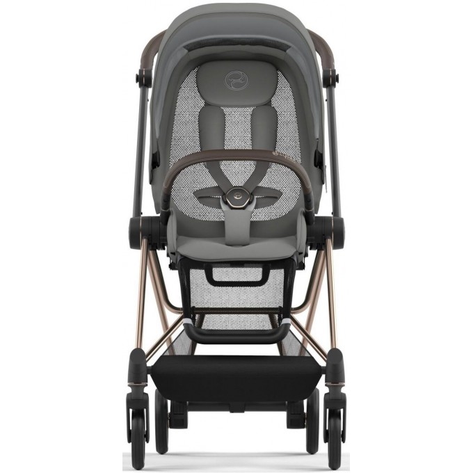 Cybex Mios 4.0 stroller 2 in 1 Mirage Grey chassis Rose Gold