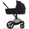 Cybex Priam 4.0 люлька Sepia Black + шасси Matt Black