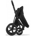 Cybex Priam 4.0 stroller 3 in 1 Deep Black chassis Matt Black