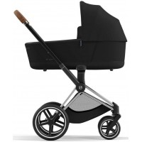 Cybex Priam 4.0 люлька Sepia Black + шасси Chrome Brown