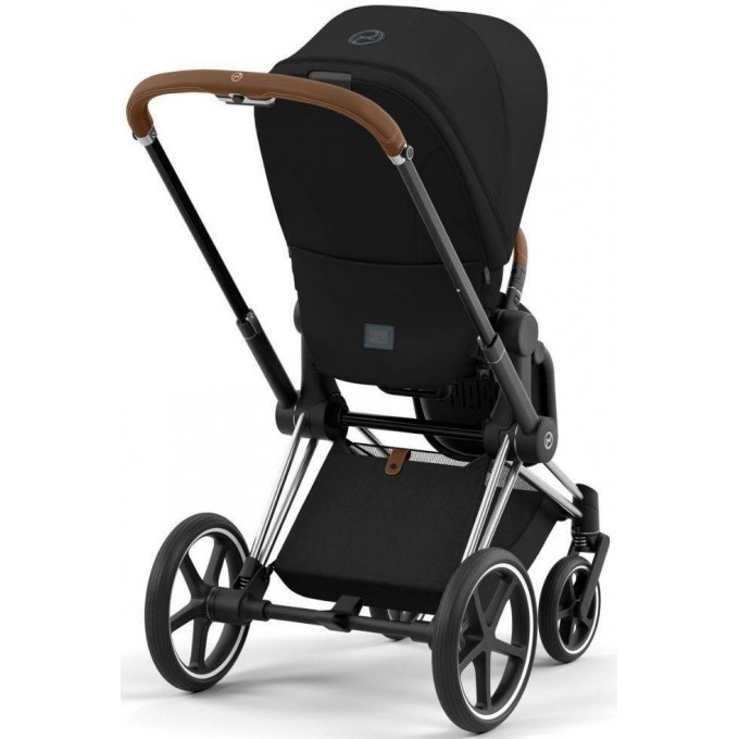 Cybex Priam 4.0 stroller 2 in 1 Plus Stardust Black chassis Chrome Brown