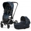Cybex Priam Jewels of Nature 4.0 шасси Chrome Black коляска 2 в 1