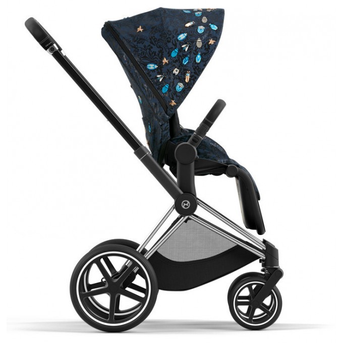 Cybex Priam Jewels of Nature 4.0 шасси Chrome Black коляска 2 в 1