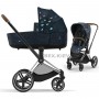 Cybex Priam Jewels of Nature 4.0 шасси Chrome Brown коляска 2 в 1