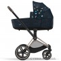 Коляска Cybex Priam 4.0 люлька Jewels of Nature + шасси Rosegold