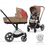 Коляска Cybex e-Priam 2в1 Karolina Kurkova шасси Chrome Brown с электроприводом