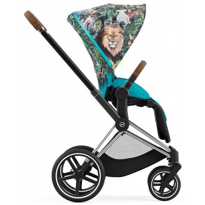 Коляска Cybex Priam 4.0 3 в 1 DJ Khaled We The Best шасі Chrome Brown автокрісло Cloud T i-Size