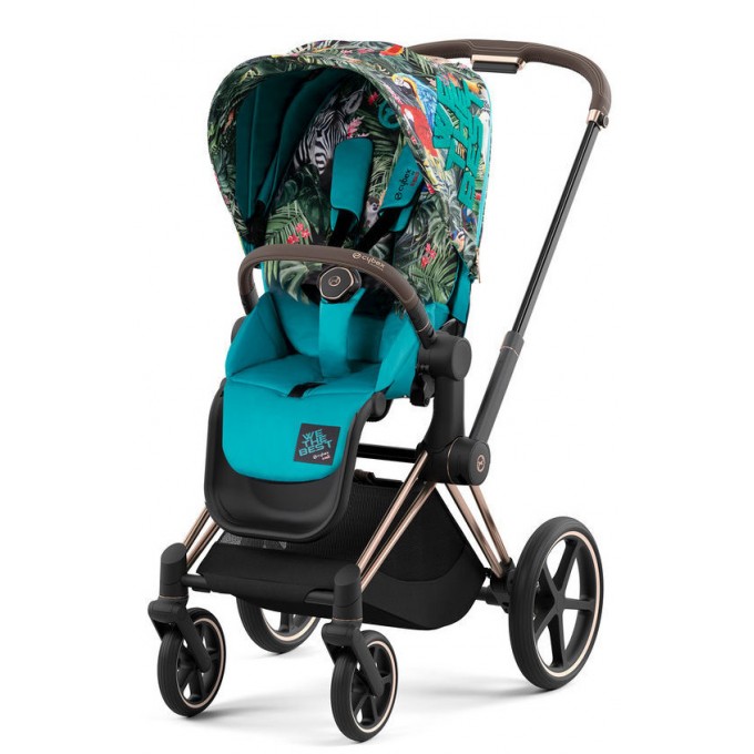 Коляска Cybex Priam 4.0 3 в 1 DJ Khaled We The Best шасси Rose Gold автокресло Cloud T i-Size