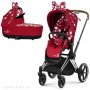 Cybex Priam Jeremy Scott Petticoat 4.0 Chrome Brown chassis stroller 2 in 1