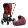 Коляска Cybex Priam Rockstar by Alec Voelkel 2 в 1 шасси Chrome Brown 4.0 