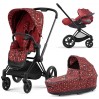 Stroller Cybex Priam 3 in 1 Rockstar by Alec Voelkel 4.0 chassis Matt Black