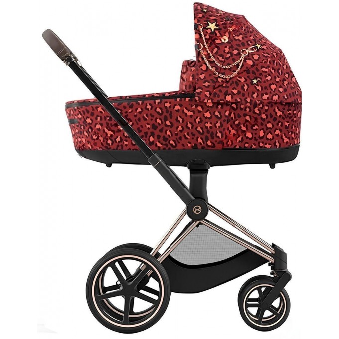 Коляска Cybex Priam Rockstar by Alec Voelkel 4.0 2 в 1 шасі Rose Gold