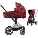 Коляска Cybex Priam Rockstar by Alec Voelkel 4.0 2 в 1 шасі Rose Gold