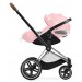 Коляска Cybex Priam 3 в 1 Simply Flowers Pink шасі Chrome Brown 4.0