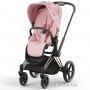 Cybex Priam Simply Flowers Pink 4.0 шасі Rosegold прогулянкова коляска
