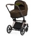 Cybex Priam 4.0 stroller 3 in 1 Khaki Green chassis Rosegold