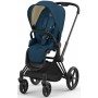 Коляска Cybex Priam Mountain Blue шасси Matt Black 4.0