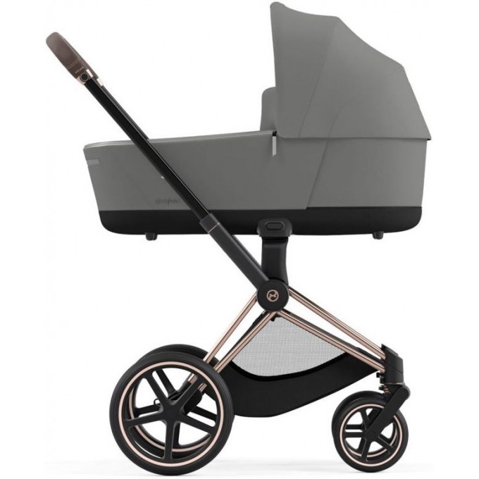 Cybex Priam 4.0 stroller 2 in 1 Mirage Grey chassis Rosegold