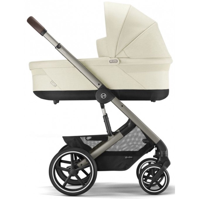 Stroller Cybex Balios S Lux Taupe 2 in 1 Seashell Beige