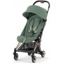 Cybex Coya Leaf Green шасси rosegold прогулочная коляска