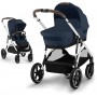 Cybex Gazelle S Silver 2 in 1 Ocean Blue