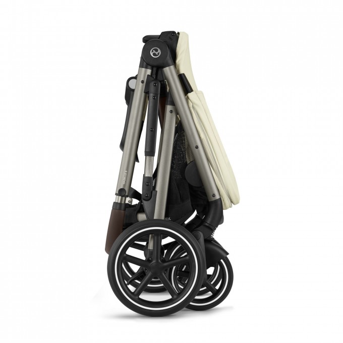 Stroller for twins Cybex Gazelle S Taupe 2 in 1 Seashell Beige